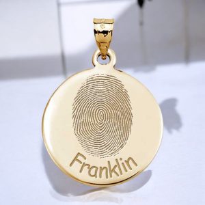 "It was then that I carried you" Footprints Silver Medallion Ball Chain Necklace